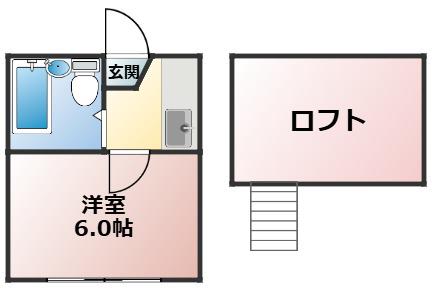 リモーネ(1K/1階)の間取り写真