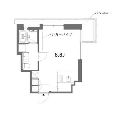 ALEFIA(ワンルーム/7階)の間取り写真