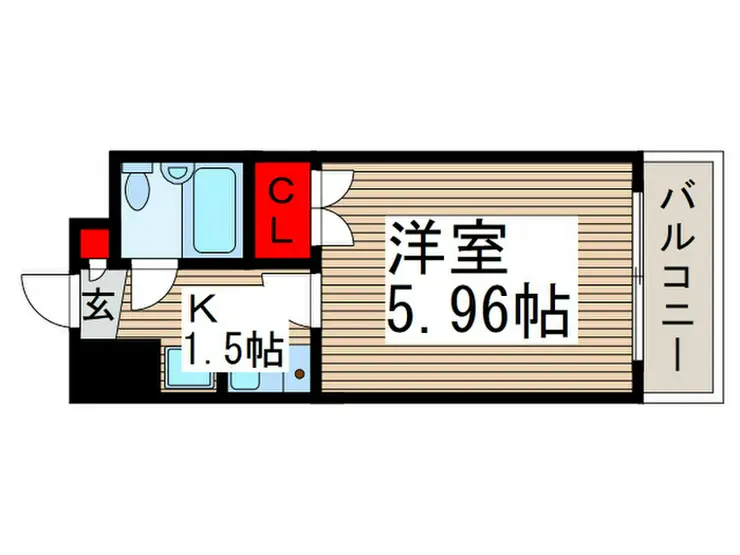 マイルストン東久留米 3階階 間取り