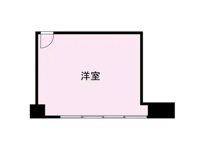 CLASSROOM(ワンルーム/2階)の間取り写真