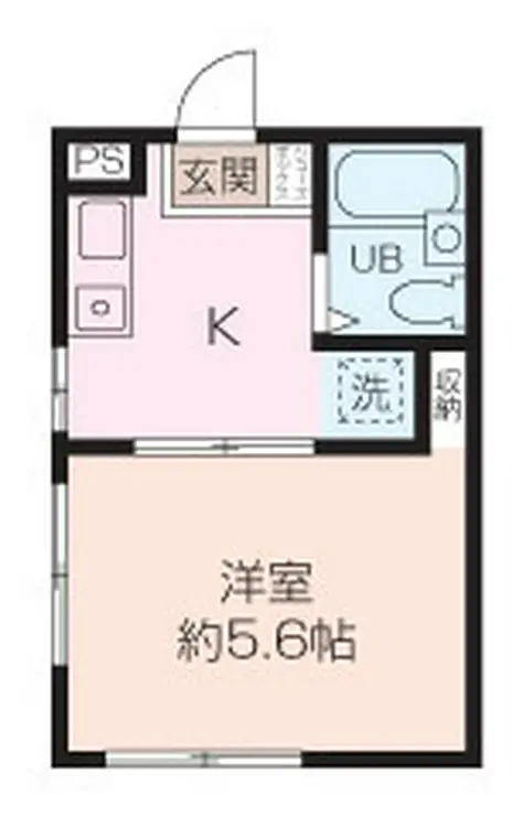 細貝ハイツ 1階階 間取り