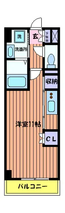 ラピス22 4階階 間取り