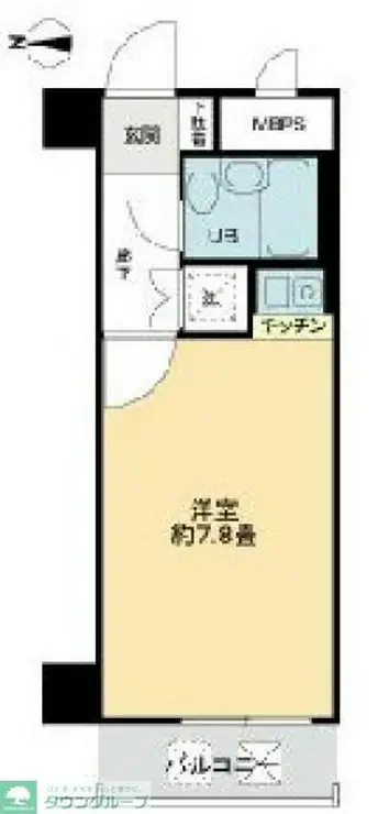ライオンズマンション三鷹第7 8階階 間取り