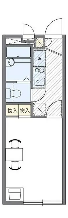 レオパレスヴァン 2階階 間取り