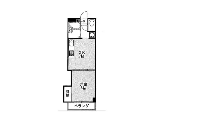シテラピーヌ南行徳 3階階 間取り