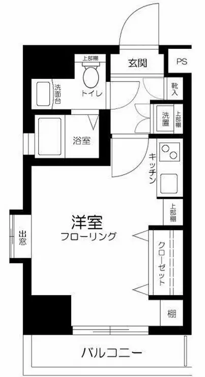 スカイコート両国壱番館 4階階 間取り