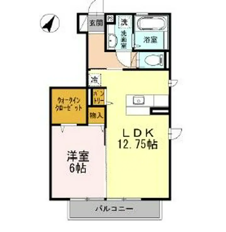 セレーナ 1階階 間取り