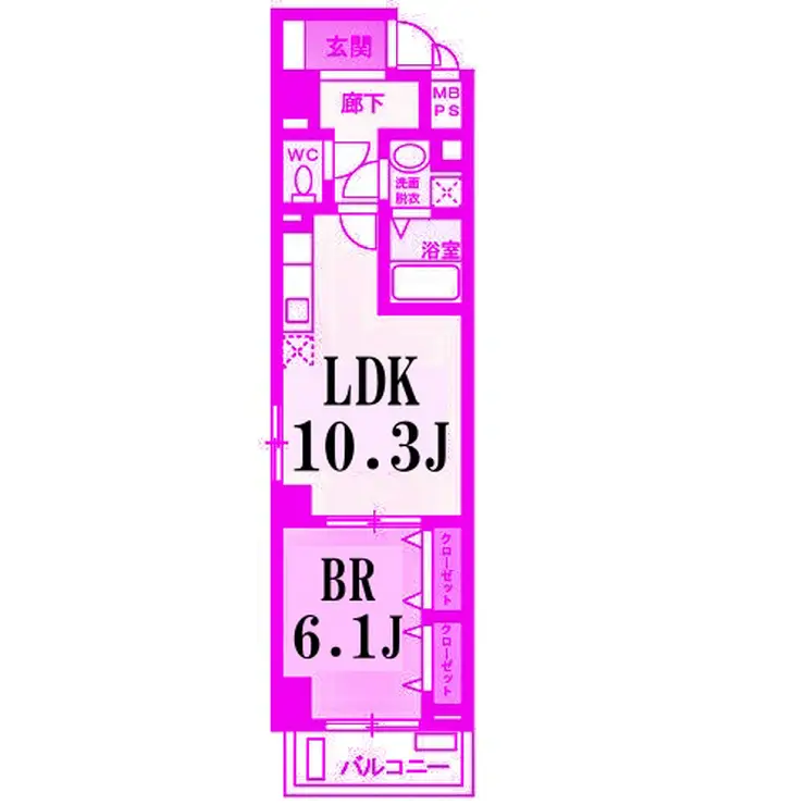 グランベルグ 3階階 間取り