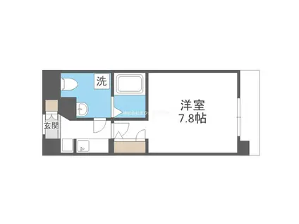 GROOVE御幣島アベニュー(1K/12階)の間取り写真