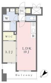 ラフレシーサ博多駅南(1LDK/5階)の間取り写真
