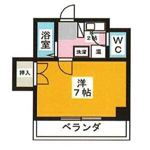 フォルス味鋺(1K/3階)の間取り写真