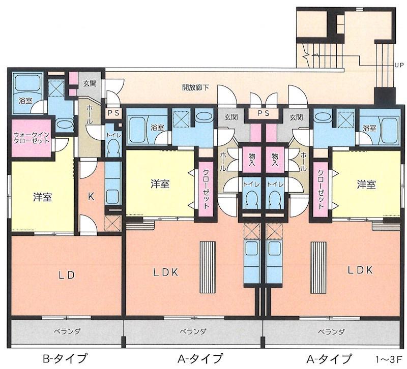 M MAISON(1LDK/2階)の間取り写真