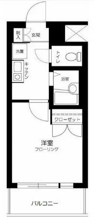 ヴェルト目黒西 6階階 間取り