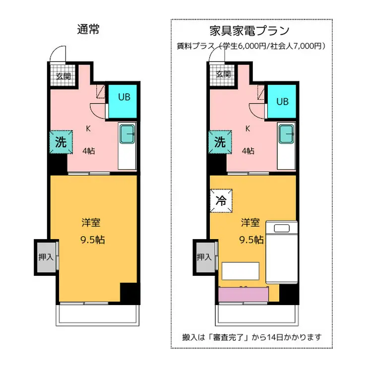 ル・グラン川越 4階階 間取り