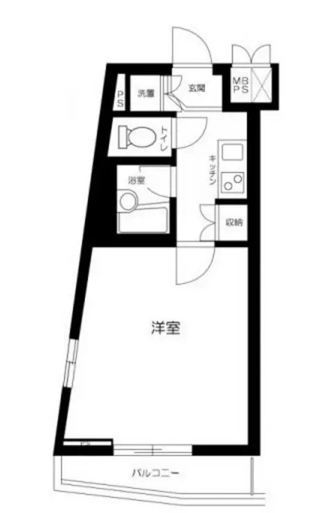 ルーブル豊島園 2階階 間取り