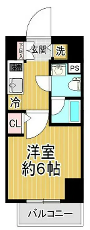 Le’a横濱鶴見中央弐番館 10階階 間取り