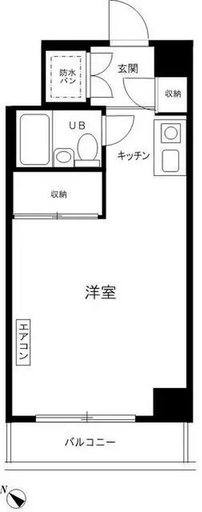 カーサ第二渋谷 4階階 間取り