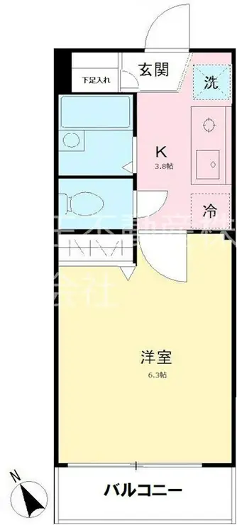 グリーンハイム高井戸東 2階階 間取り