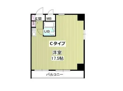 メゾン・ド・ノア大和田(ワンルーム/3階)の間取り写真