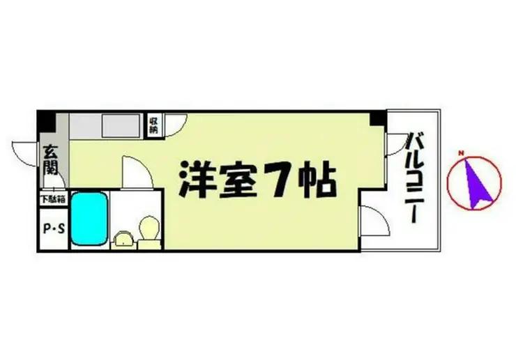 CKすずかけ台 8階階 間取り