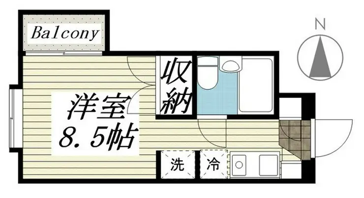 メゾンドロワジール 3階階 間取り