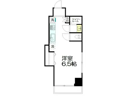 ハイムハラシマ(ワンルーム/2階)の間取り写真