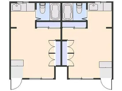 アリス本庄第4(ワンルーム/1階)の間取り写真