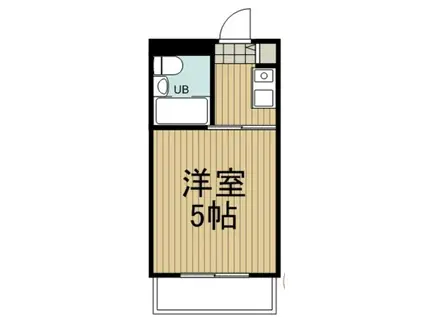 バイタル稲城ビル(1K/3階)の間取り写真