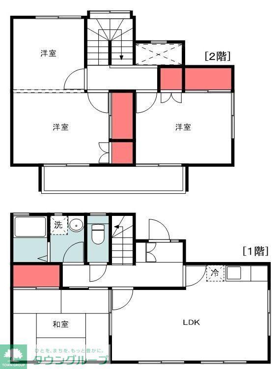 そよ風とCAPPUCCINOと(4LDK/1階)の間取り写真