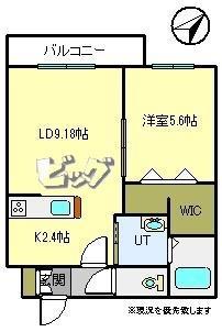 M.LIVE TAKIKAWA(1LDK/2階)の間取り写真