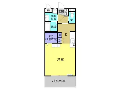 シエロ天神(ワンルーム/4階)の間取り写真