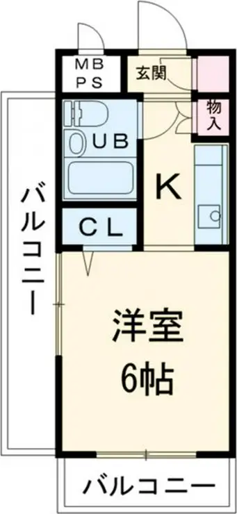 ライオンズマンション八王子北野 3階階 間取り