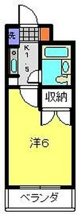 メインステージ大倉山 3階階 間取り