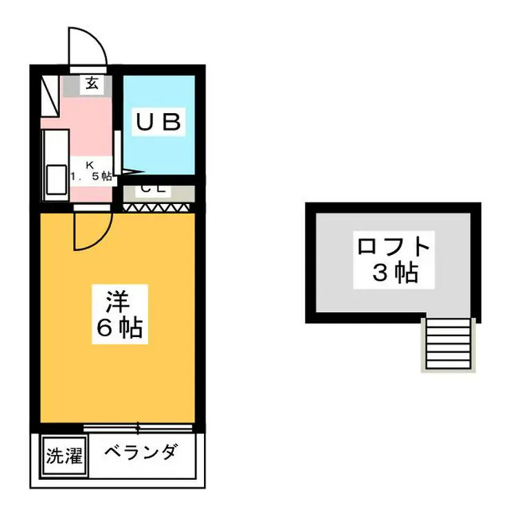フレグランス館 1階階 間取り