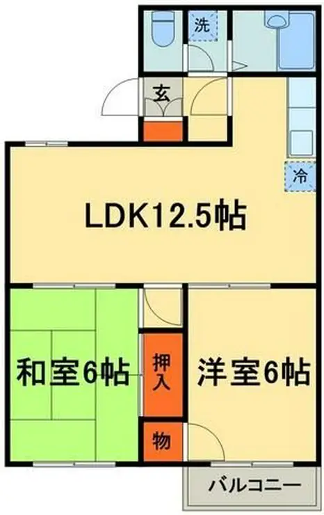 グランドメゾン柴崎 2階階 間取り