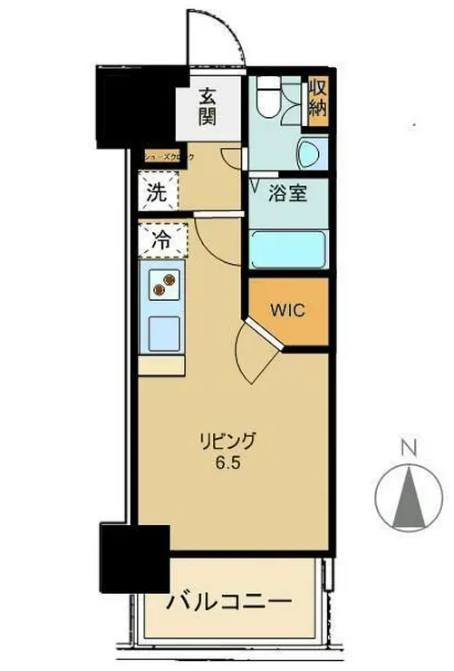 エスティメゾン大島 8階階 間取り