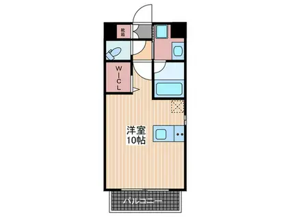 DER GLANZ.Y2比治山(ワンルーム/7階)の間取り写真