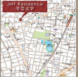 JMFレジデンス学芸大学(1DK/2階)の間取り写真