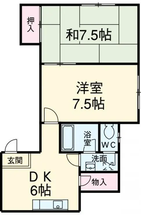 アパートメントオーランド 3階階 間取り