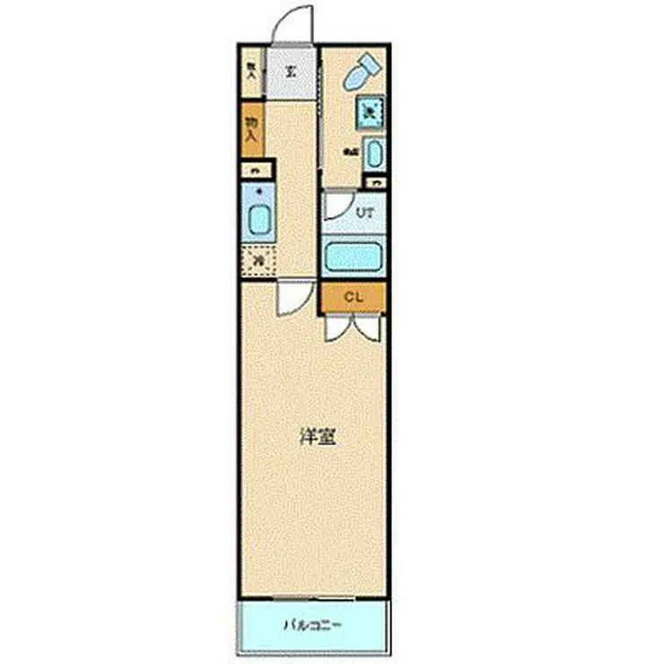 ブライトヒルレジデンス横浜 8階階 間取り