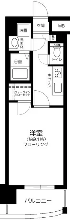 オルテハウス 10階階 間取り