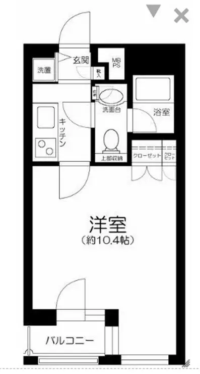 菱和パレス西麻布 3階階 間取り