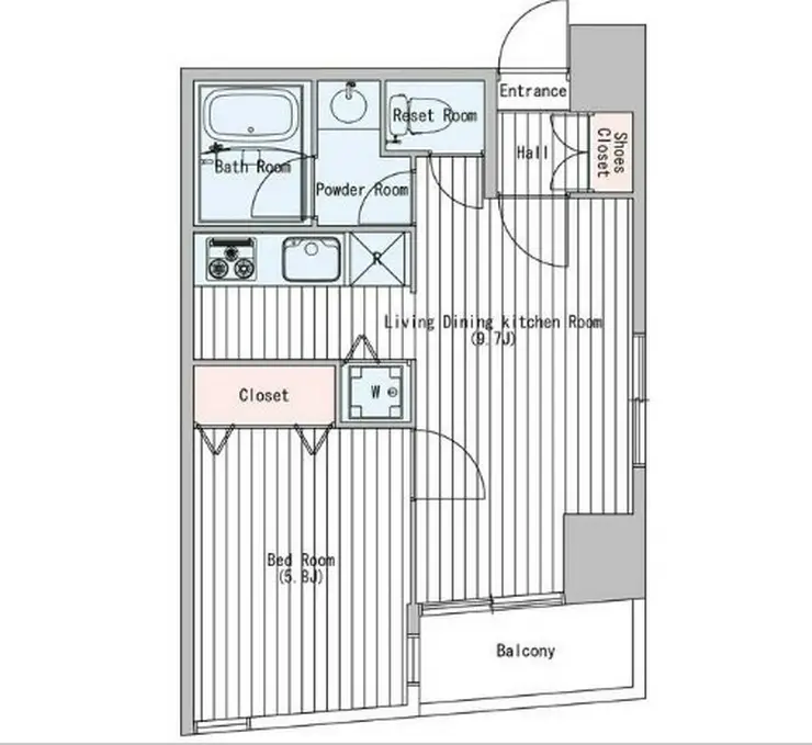 プランドールコダイ 5階階 間取り