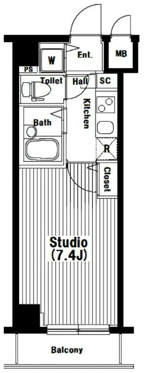 グランド・ガーラ三田 2階階 間取り