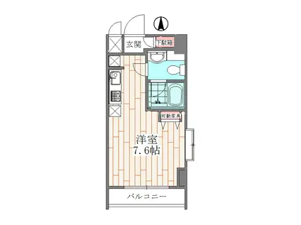 フェリーチェ2939(ワンルーム/7階)の間取り写真