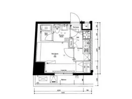 AZEST西巣鴨(1K/10階)の間取り写真