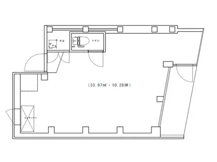 KAWARAMACHI PLACE(ワンルーム/4階)の間取り写真
