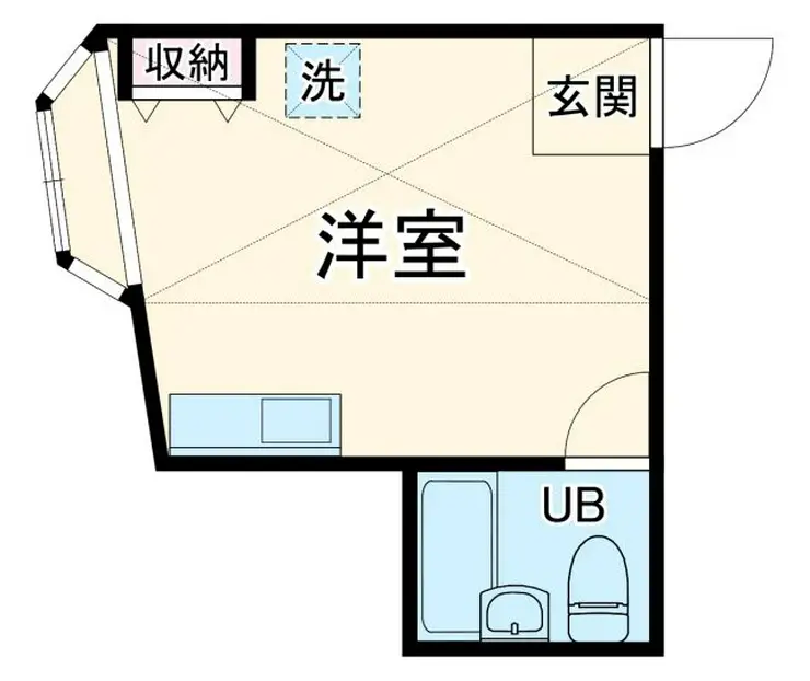 クレモント生田 2階階 間取り