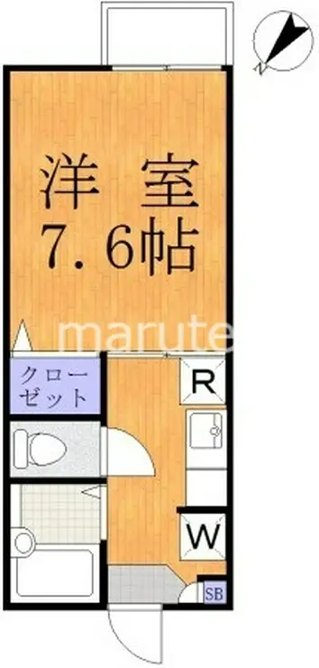 ハートフルミタ 2階階 間取り