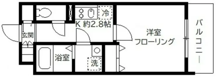 SKガーデン亀戸 7階階 間取り